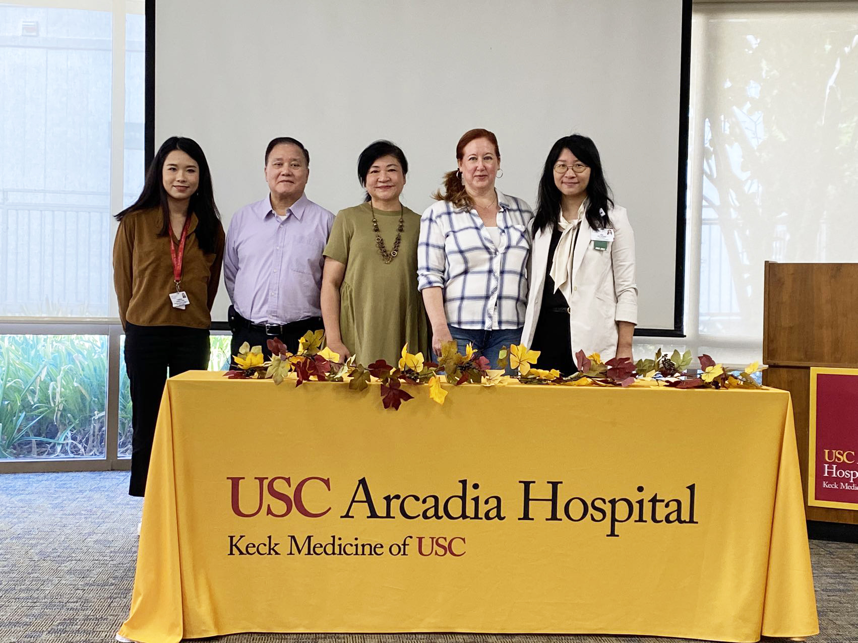 USC Arcadia Hospital和樂齡637所舉行的健康講座圓滿舉行